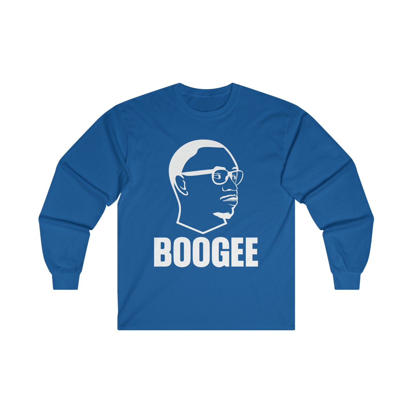 Boogee with Boogee Letters Long Sleeve Tee