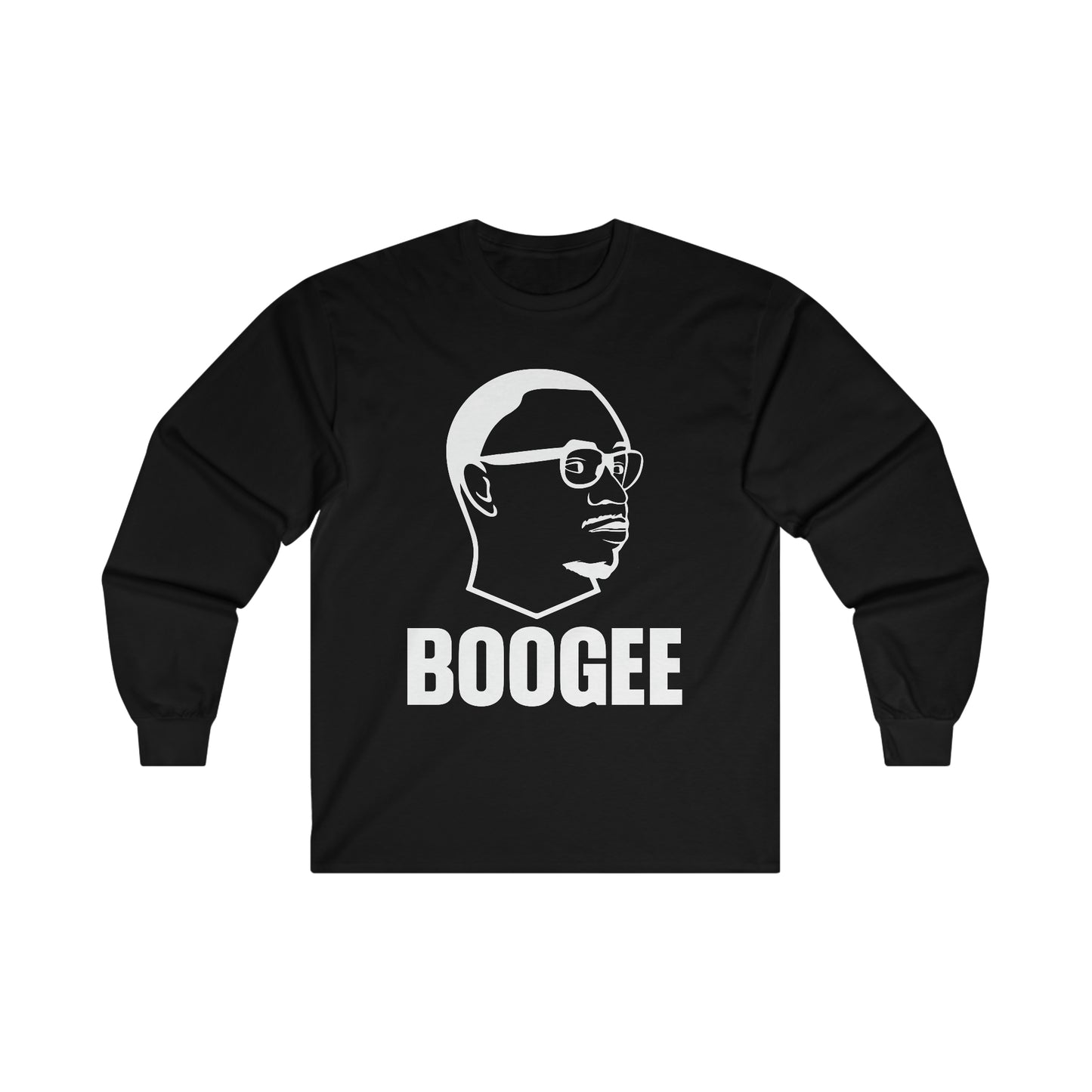 Boogee with Boogee Letters Long Sleeve Tee