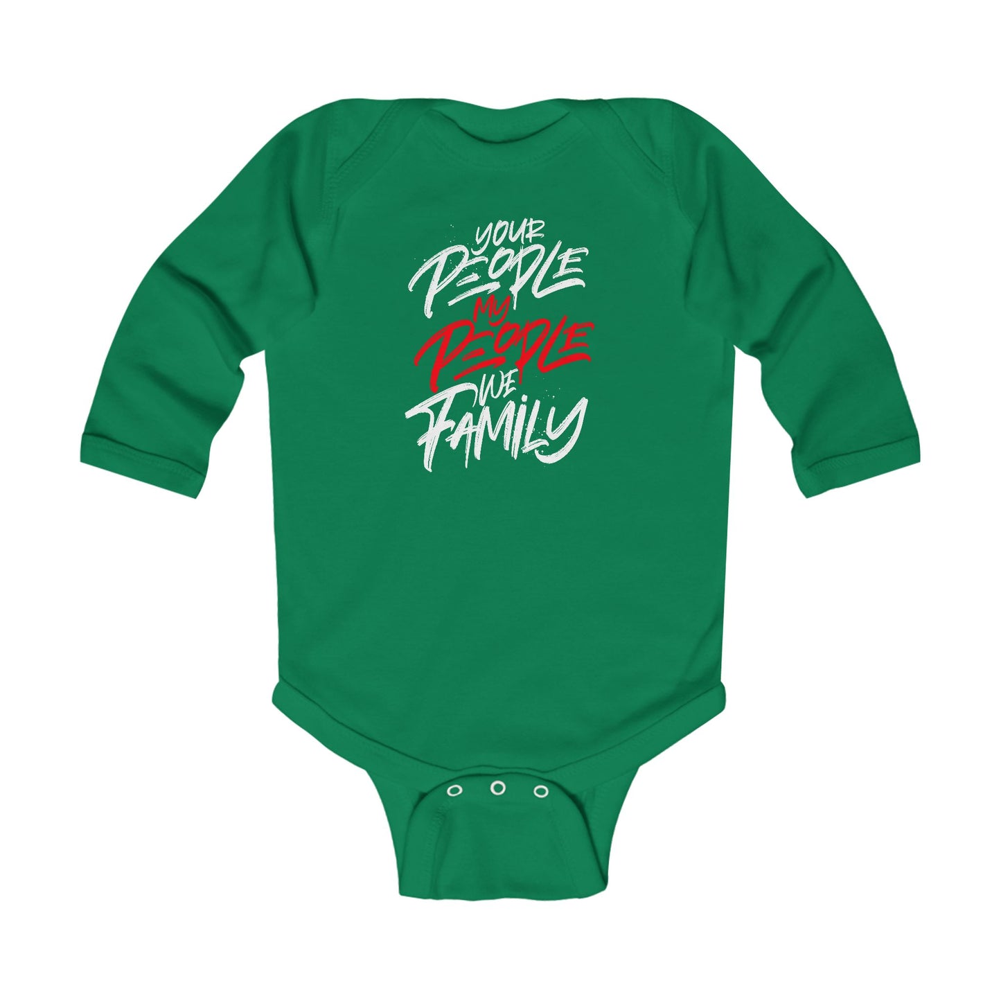 Infant Long Sleeve Your People My People Bodysuit