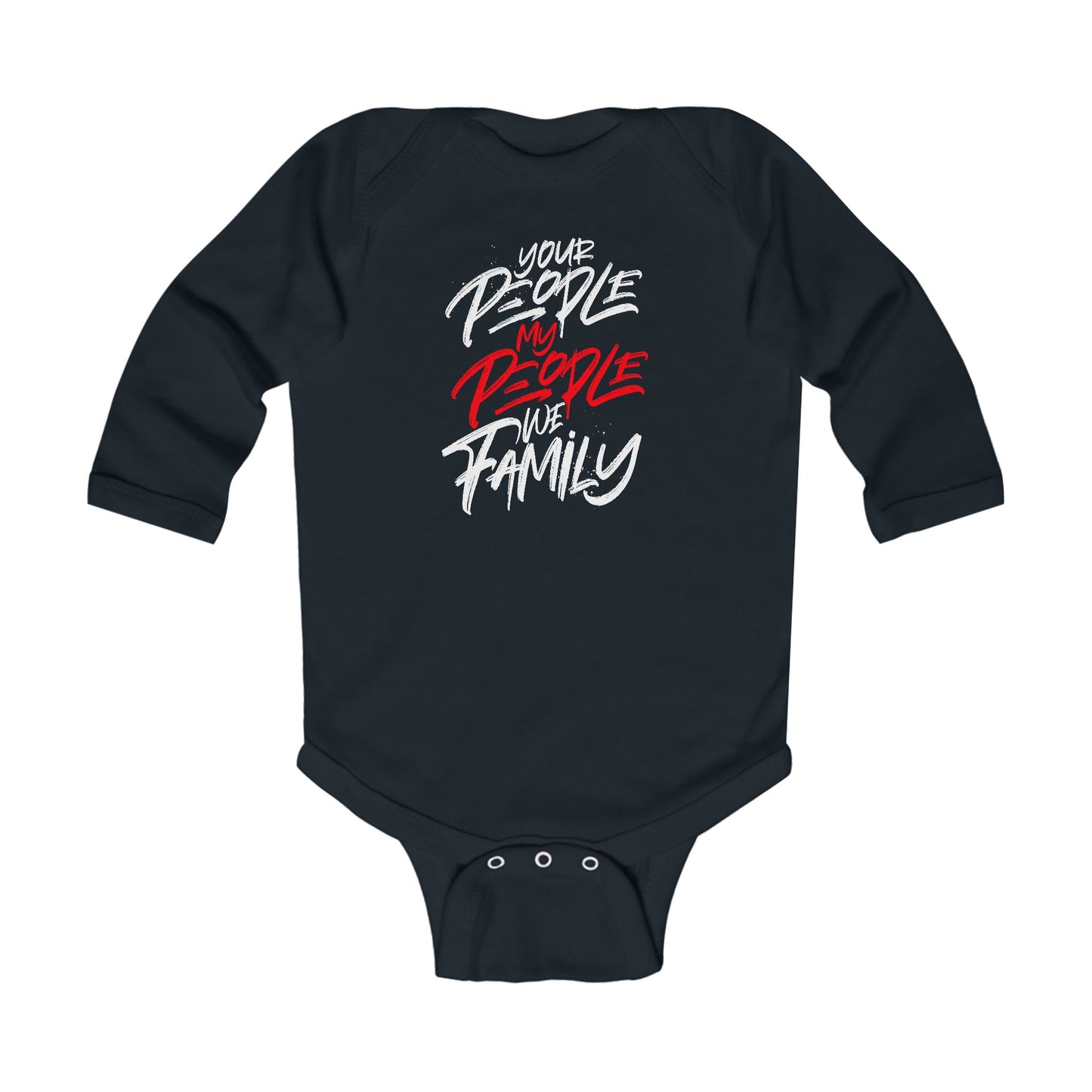 Infant Long Sleeve Your People My People Bodysuit
