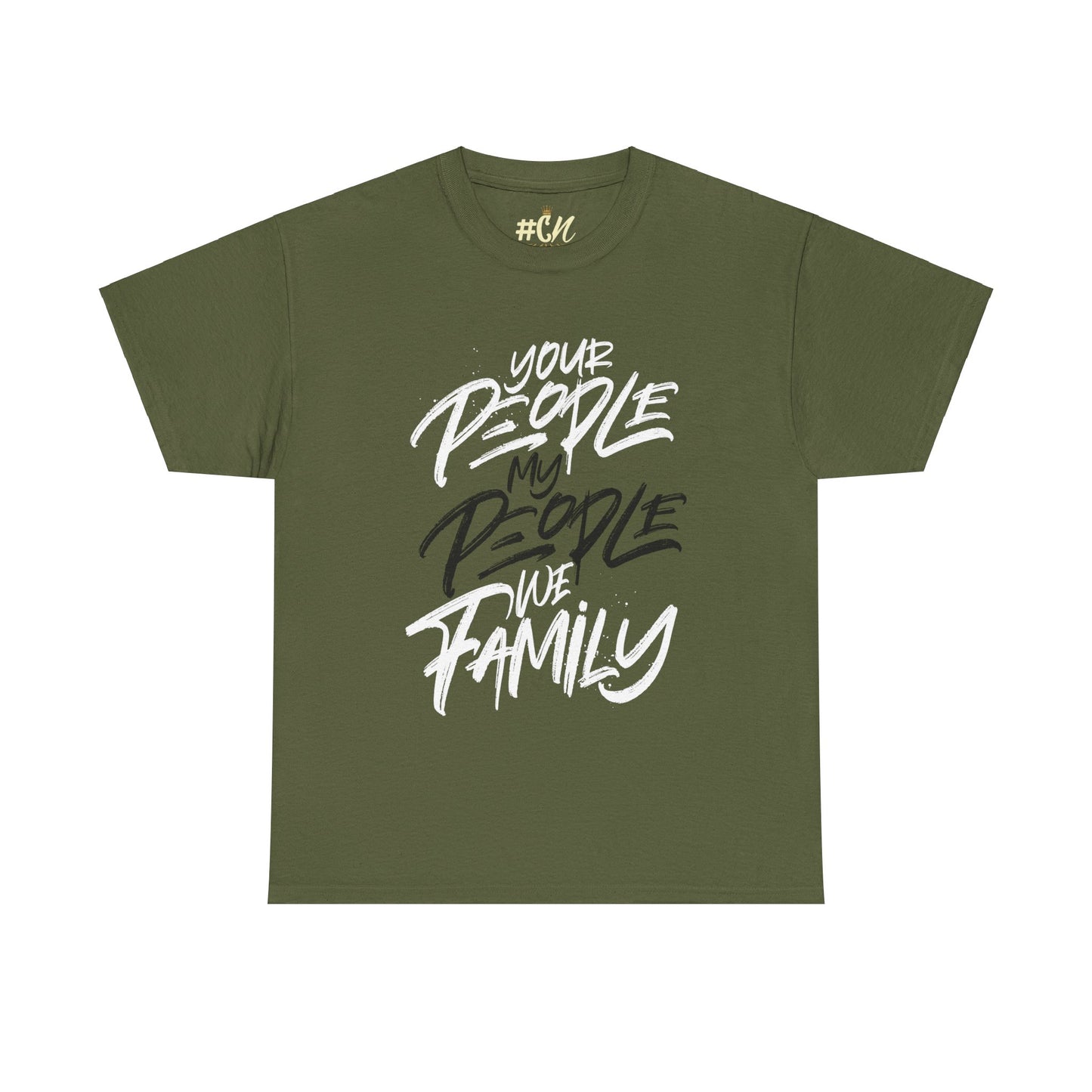 Your People My People Tshirt (black and white)