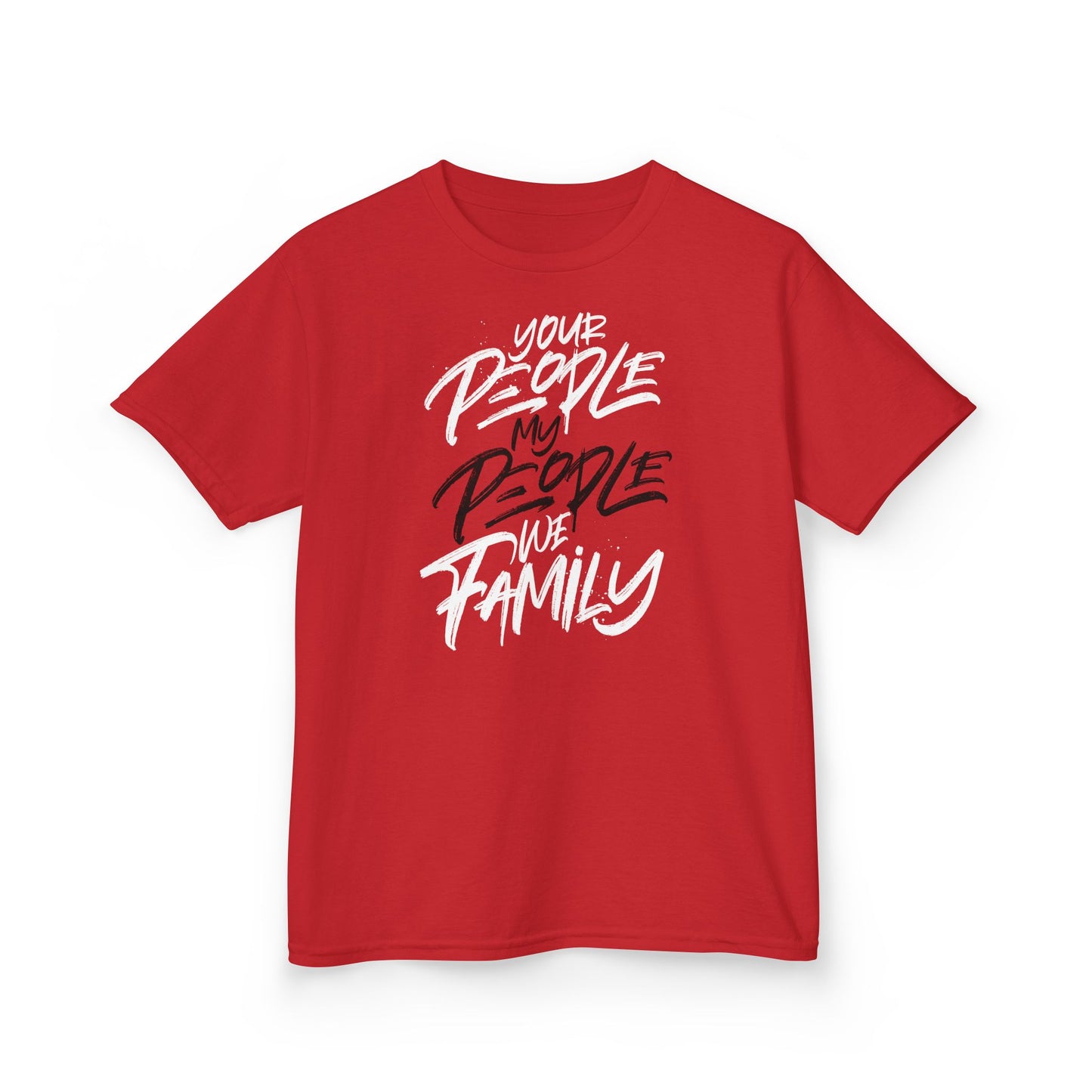 Youth Your People My People Tee (Black & White)