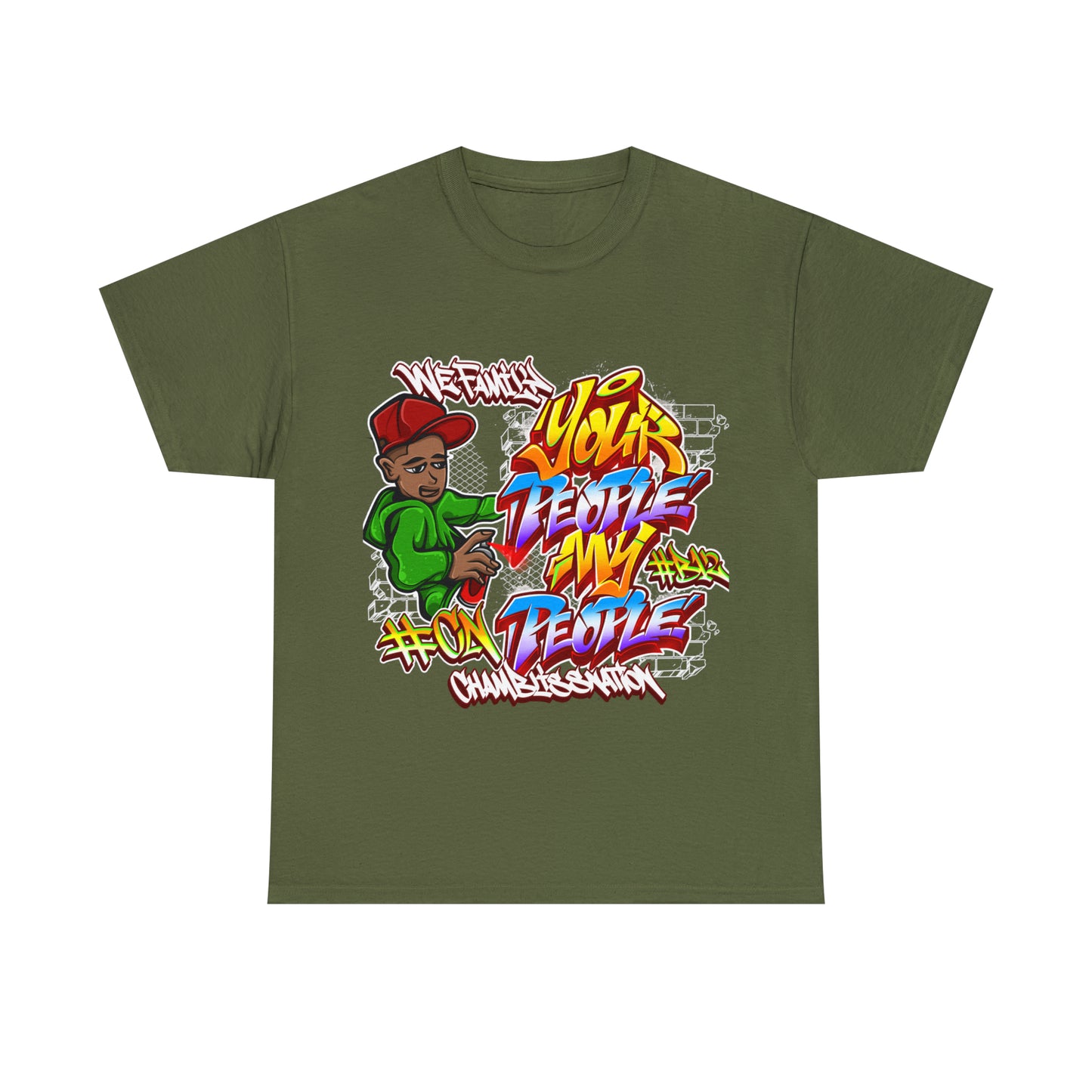 Your People My People Graffiti Tee