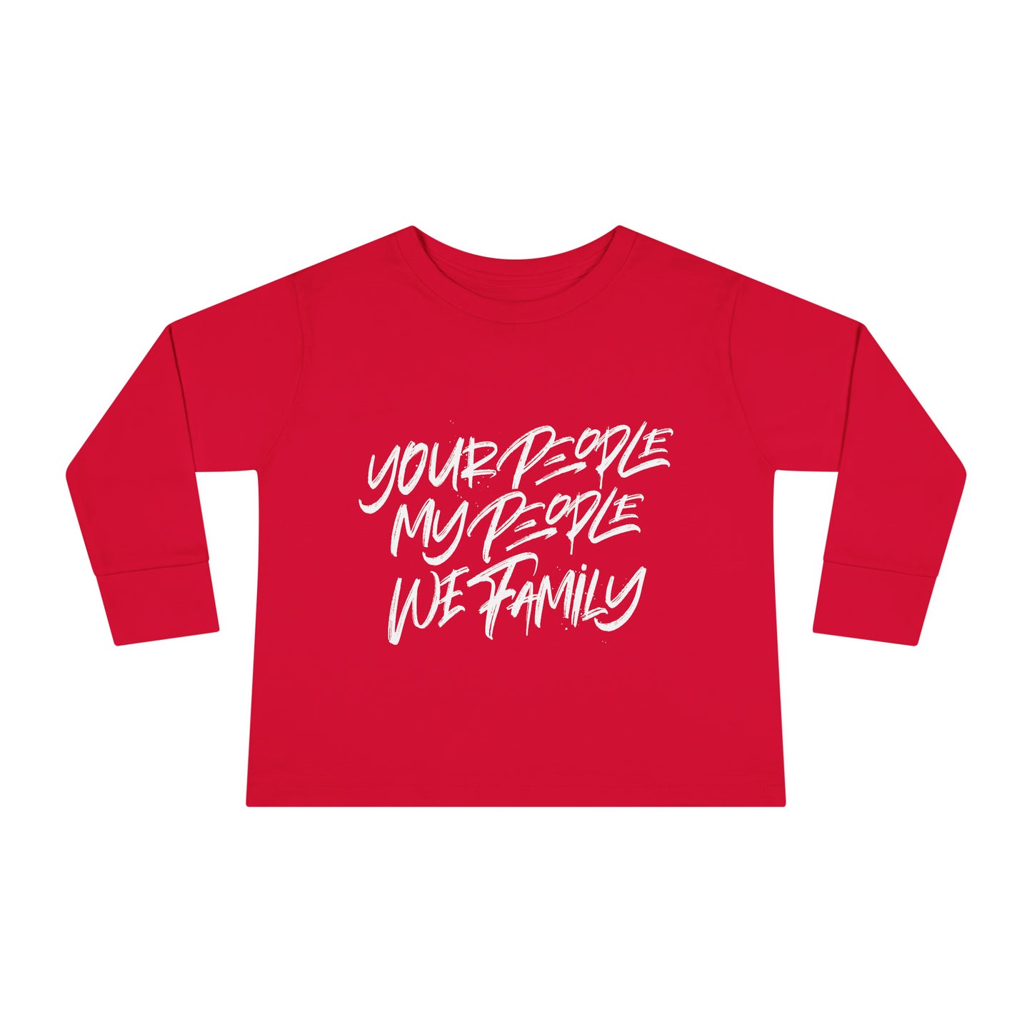 Toddler Kids Your People My People Long Sleeve Tee