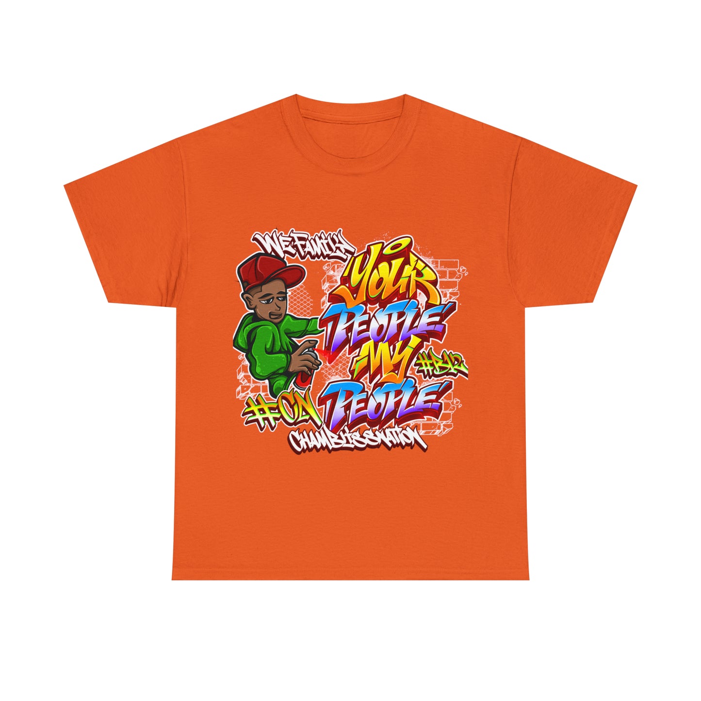 Your People My People Graffiti Tee