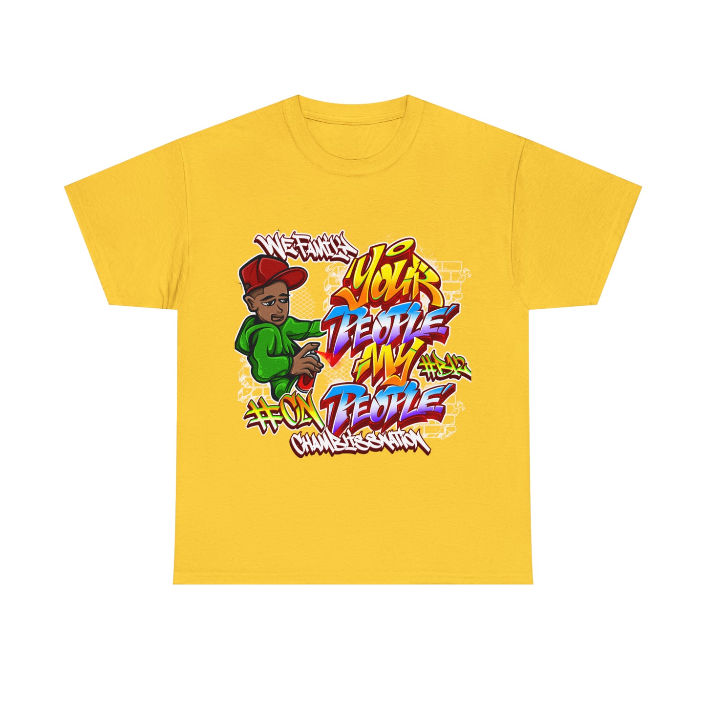 Your People My People Graffiti Tee