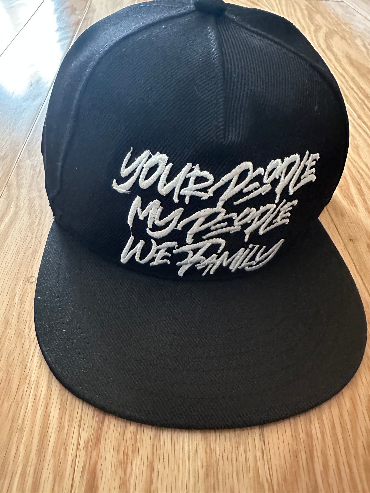 Black Your People My People We Family Snapback Hat