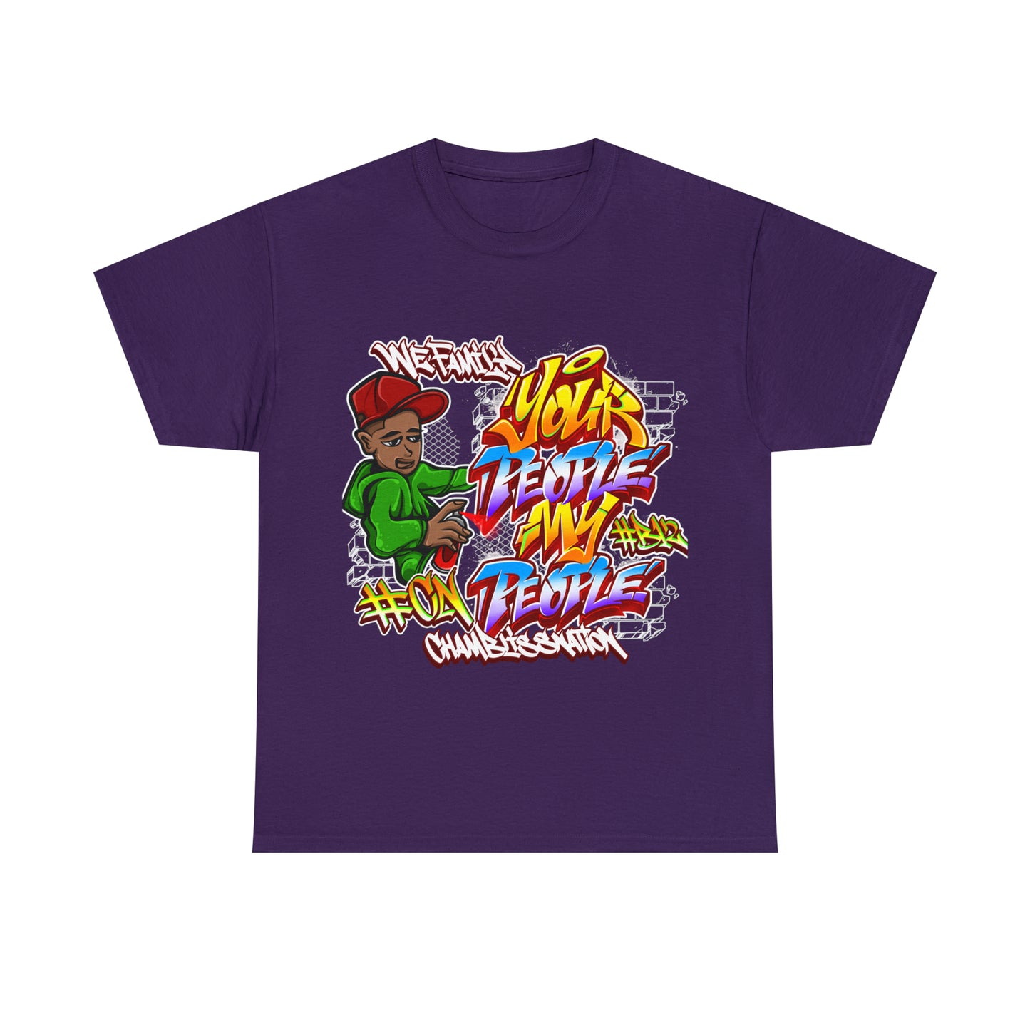 Your People My People Graffiti Tee