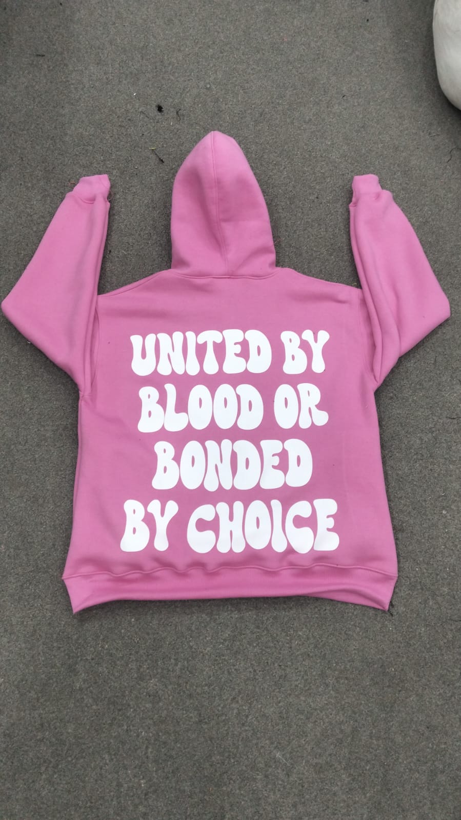 Slightly oversized Bubble Design Hoodie (various colors)