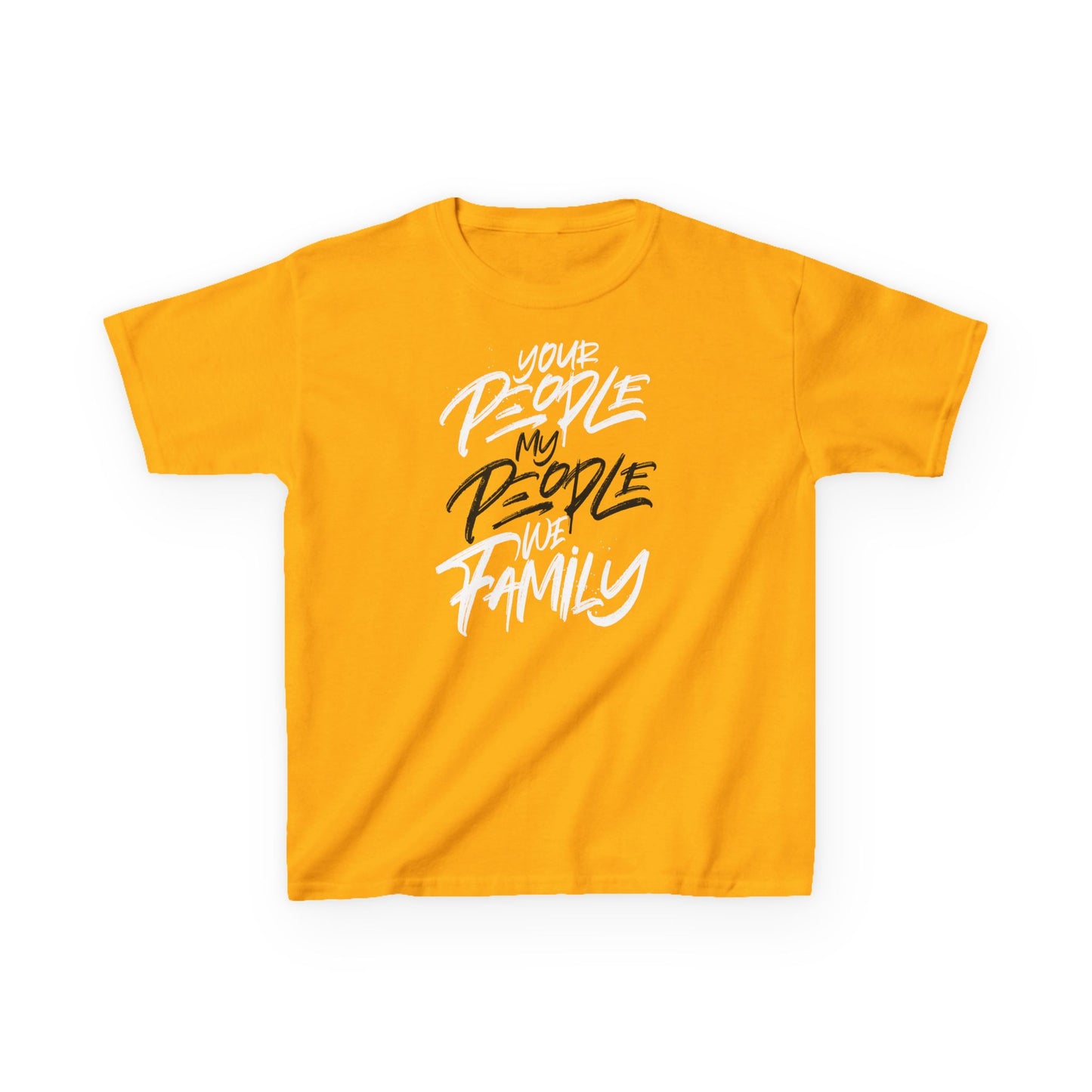 Youth Your People My People Tee (Black & White)