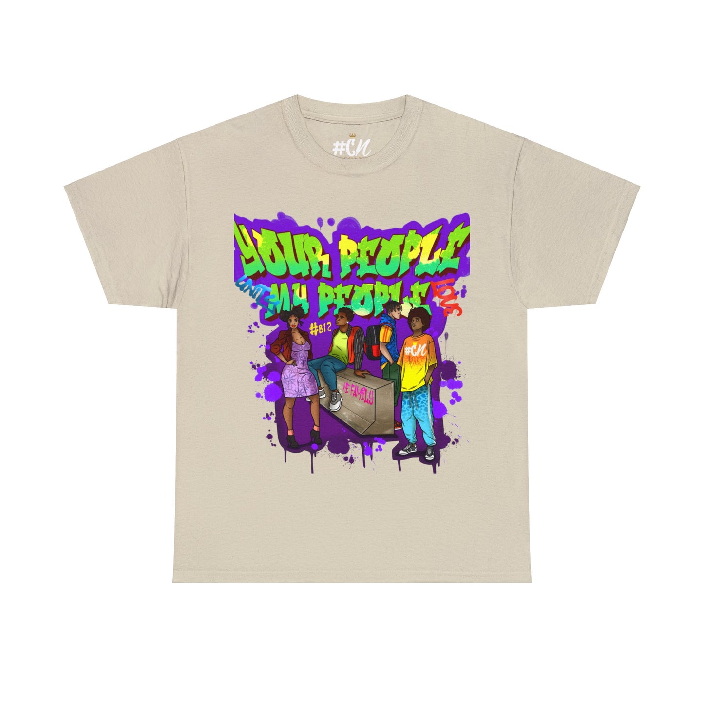 Your People My People (unity) Graffiti Tee