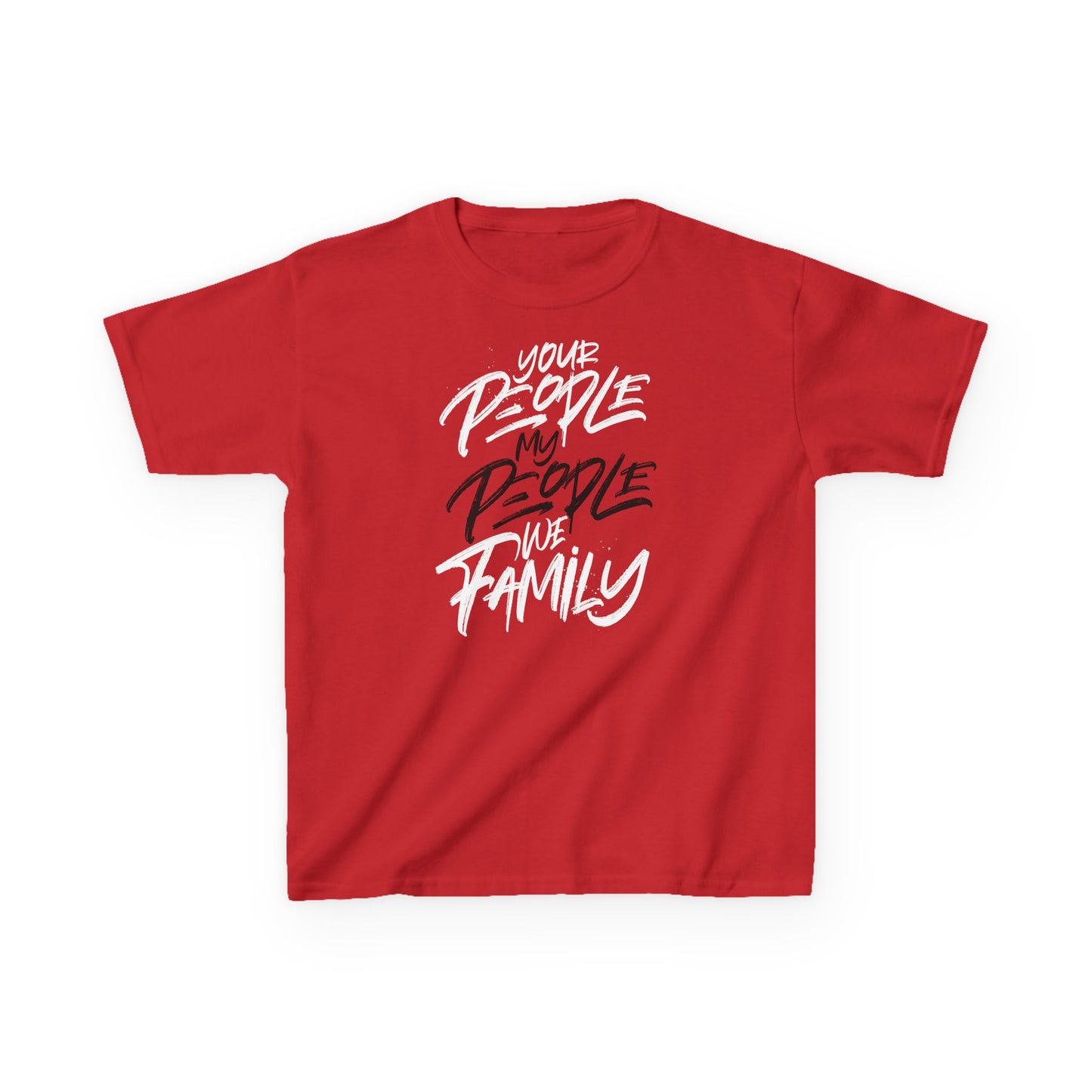 Youth Your People My People Tee (Black & White)