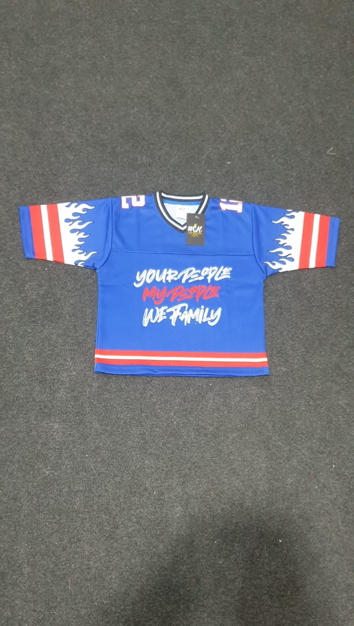 Youth Blue, Red, White Jersey