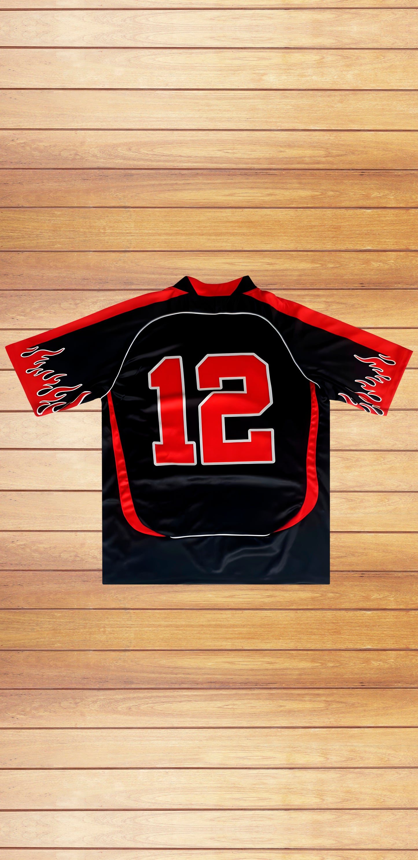 Red/Black Jersey Shirt