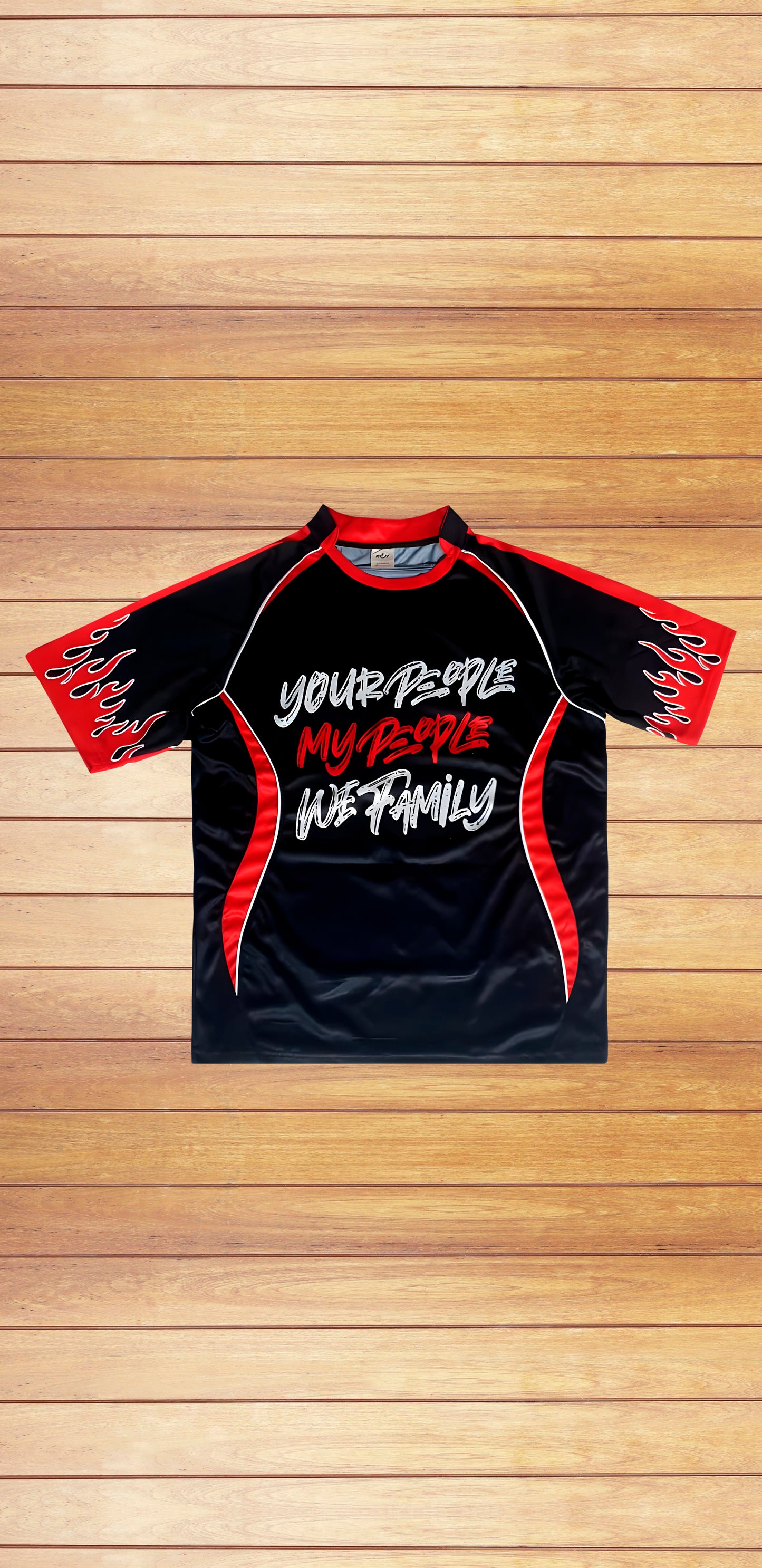 Red/Black Jersey Shirt