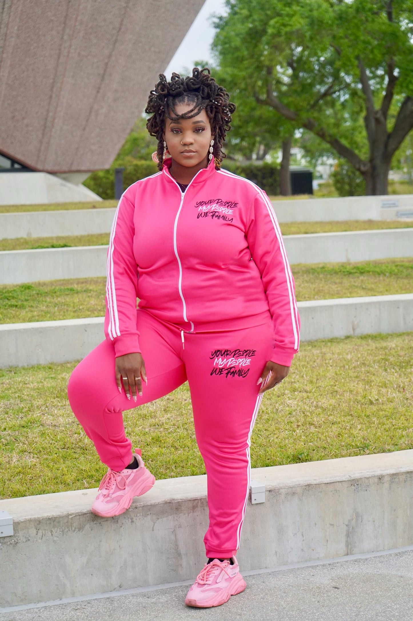 Pink Tracksuit (Unisex)