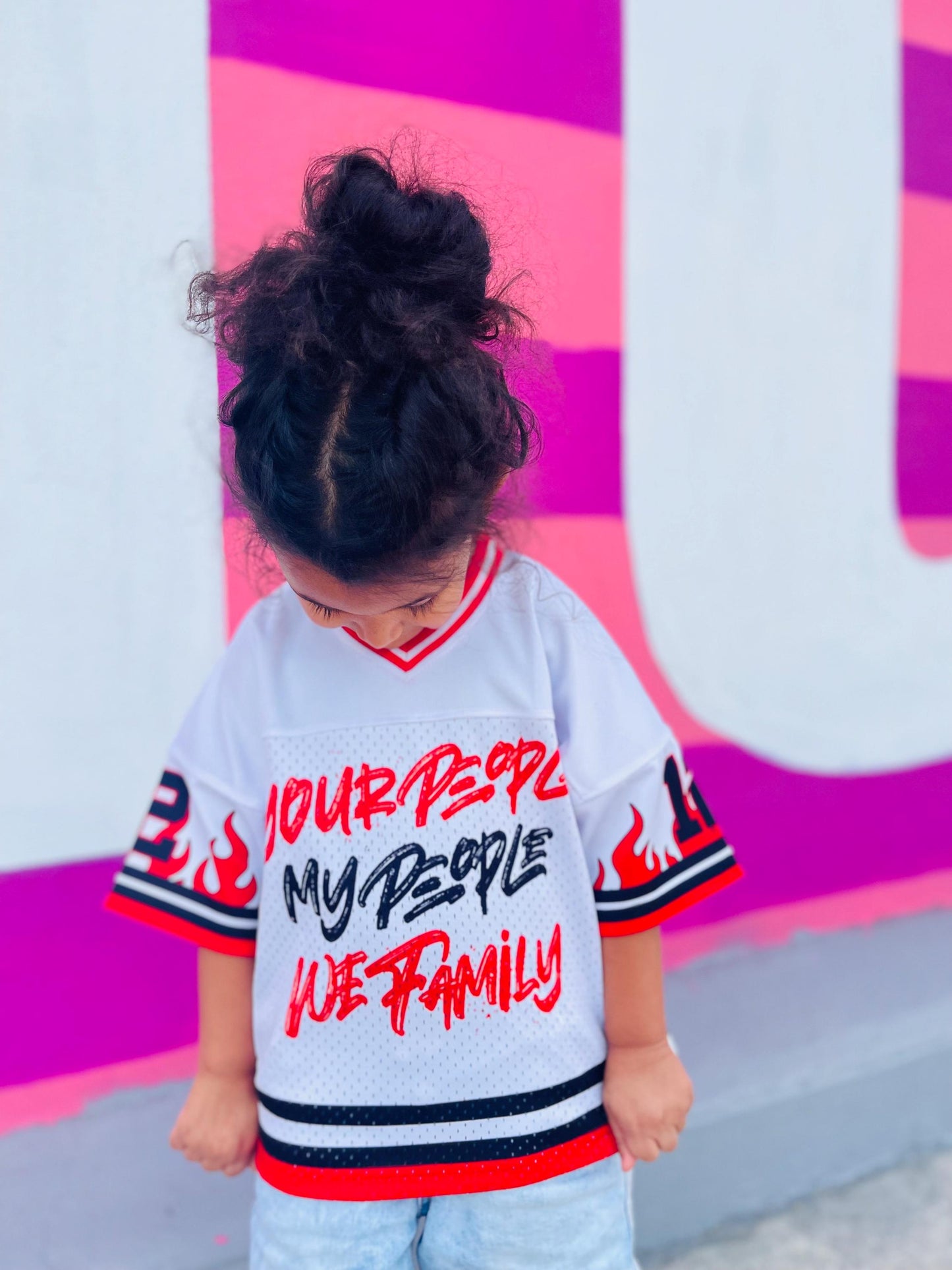 YOUTH RED/WHITE JERSEY
