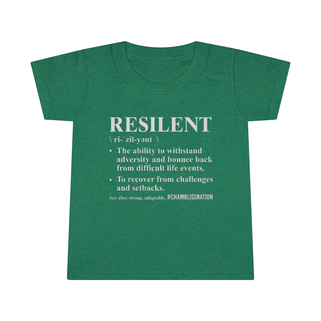 "Resilent" Toddler Tee