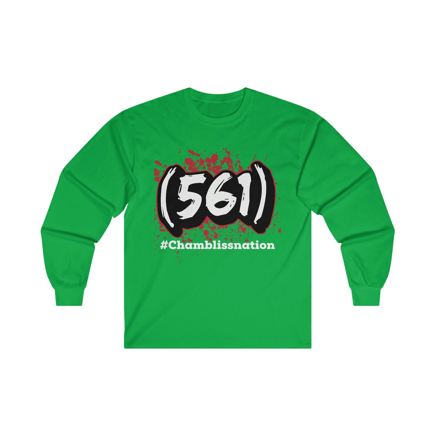 Area Code 561 Long Sleeve Tee