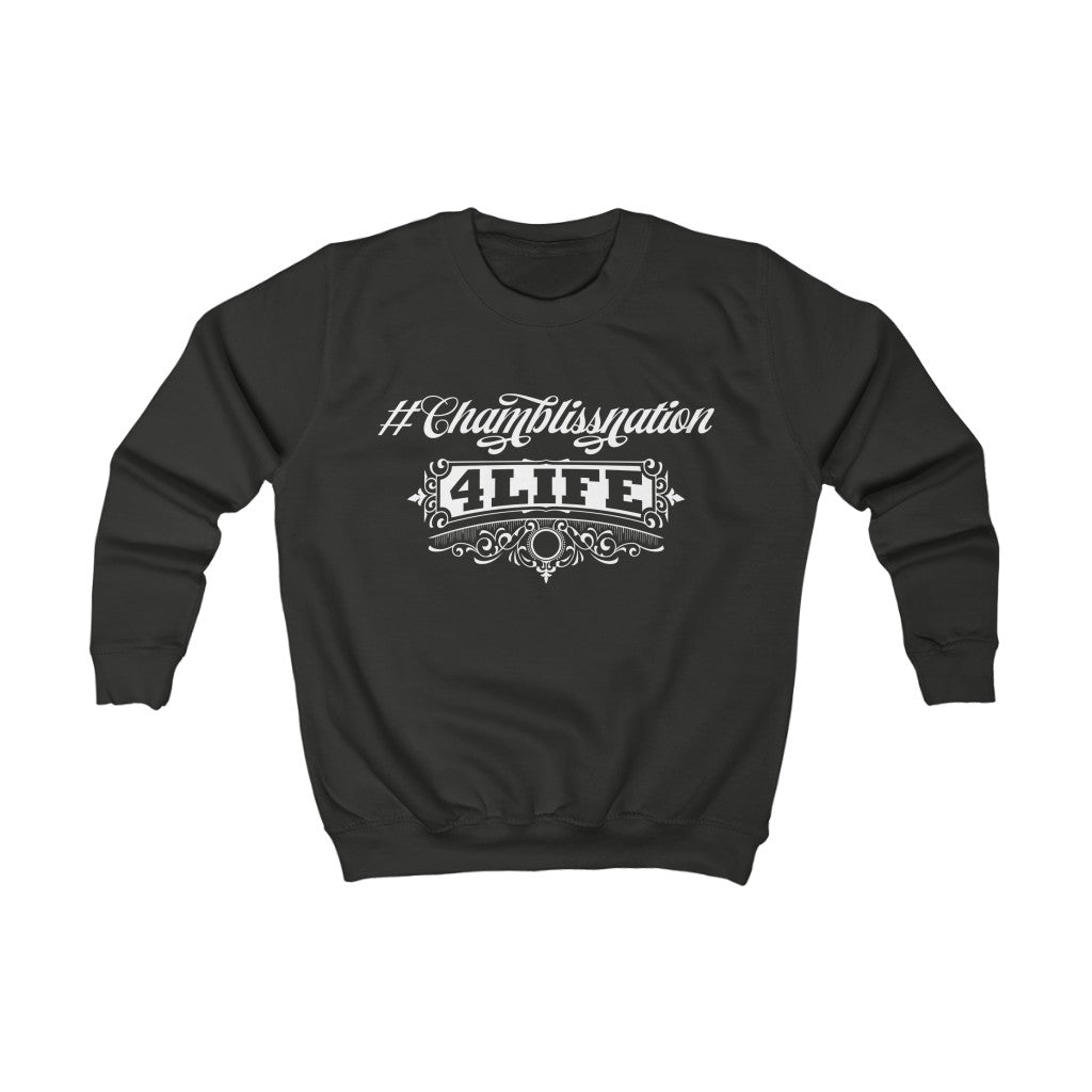 "#Chamblissnation4 Life" Youth Sweatshirt