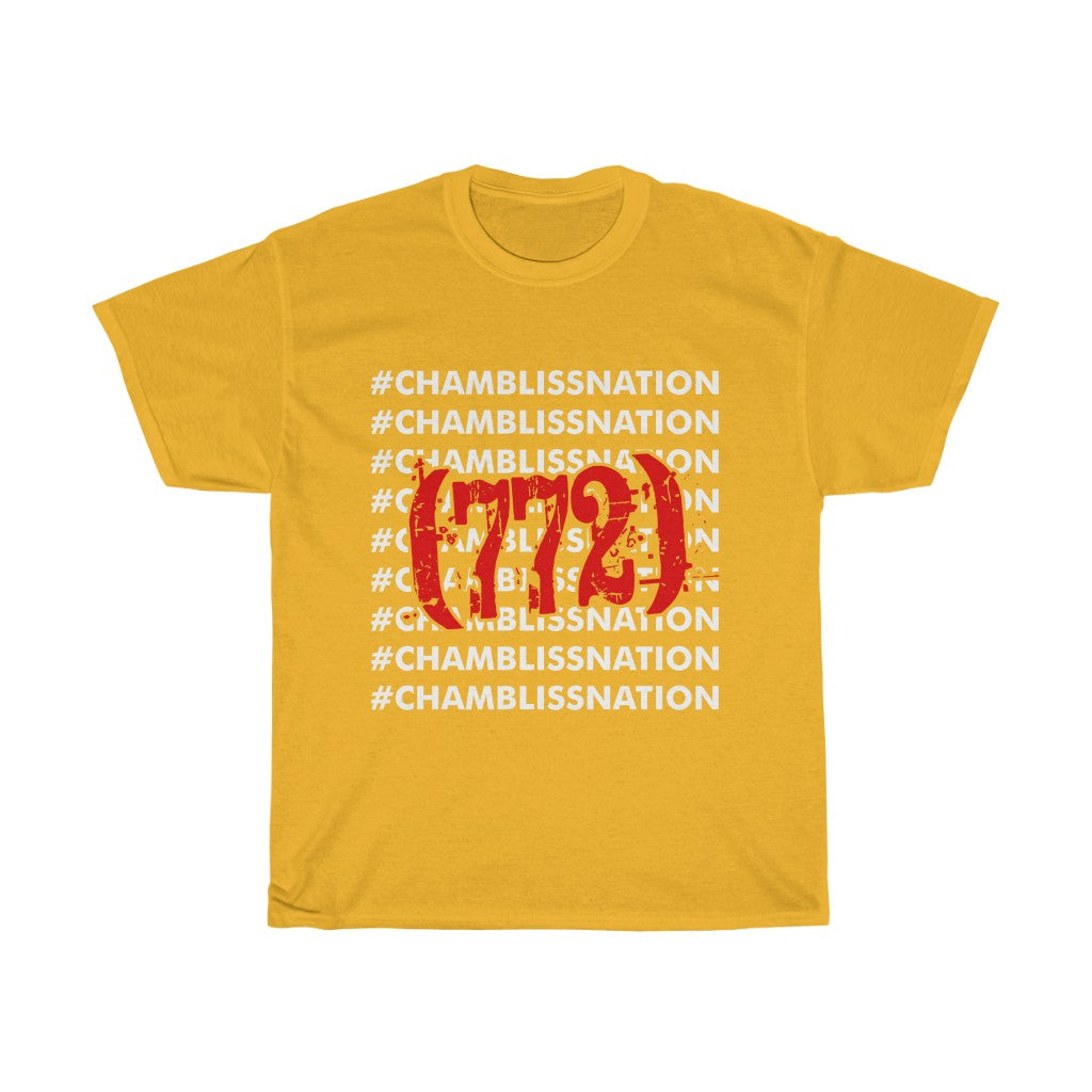 Area Code 772 w/name Tee