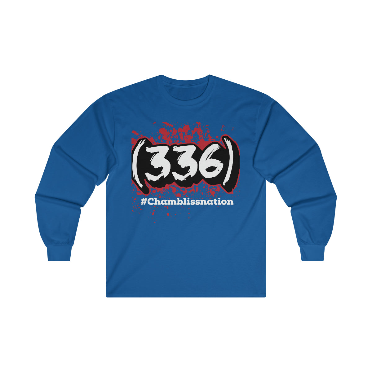 Area Code (336) Long Sleeve Tee