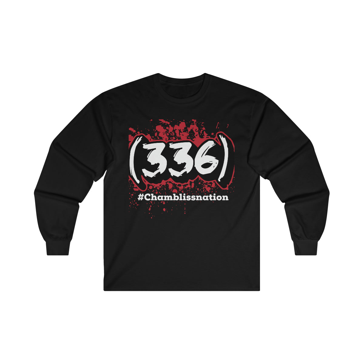 Area Code (336) Long Sleeve Tee