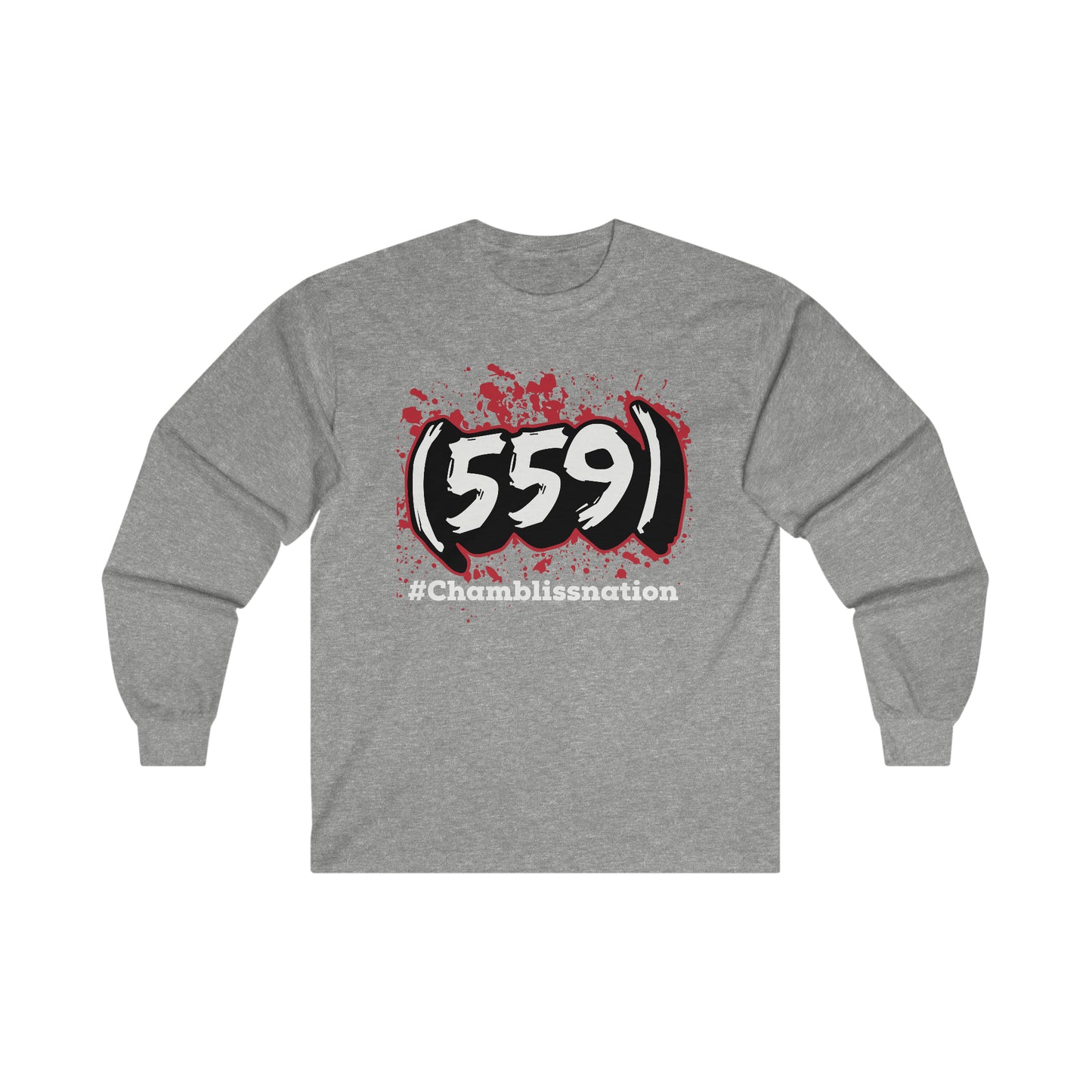 Area Code 559 Long Sleeve Tee