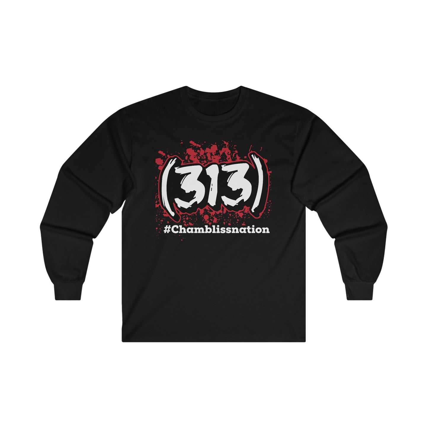 Area Code 313 Long Sleeve Tee