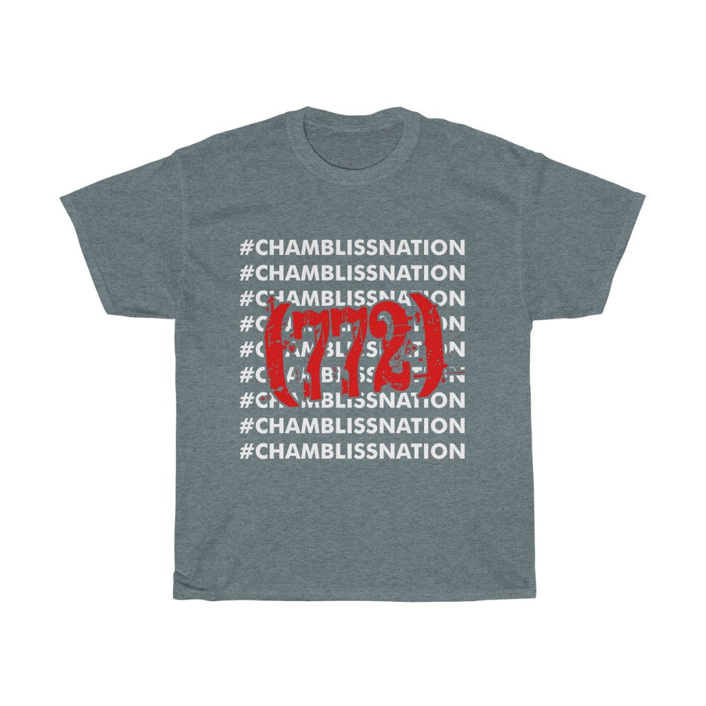 Area Code 772 w/name Tee