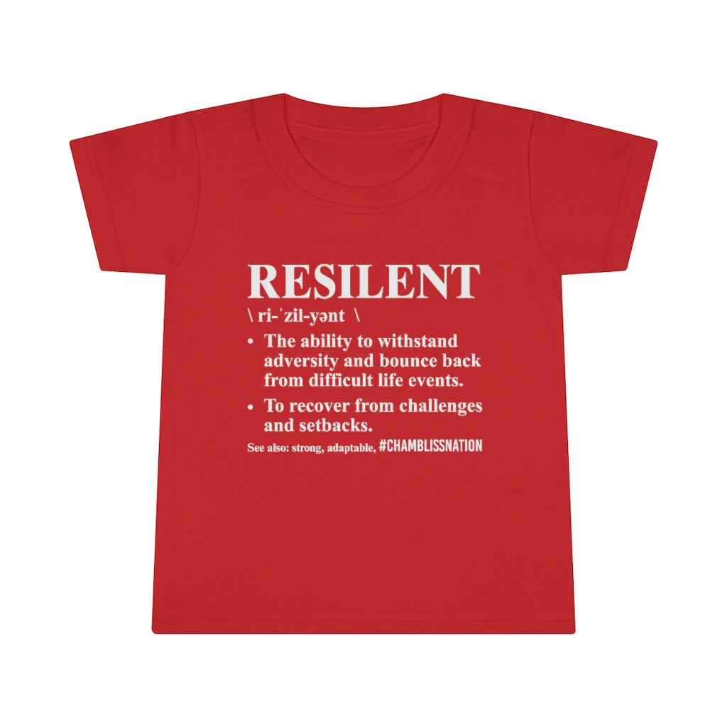 "Resilent" Toddler Tee