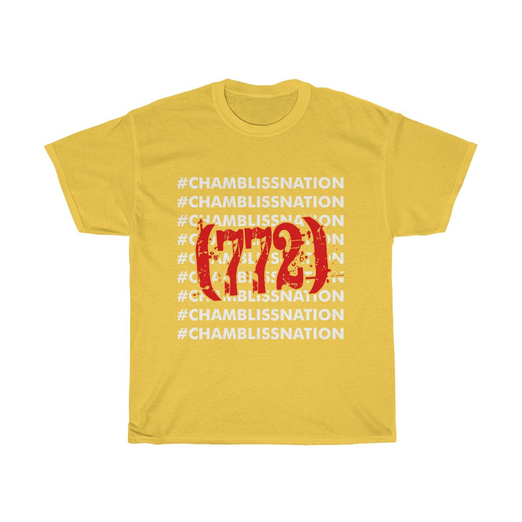 Area Code 772 w/name Tee