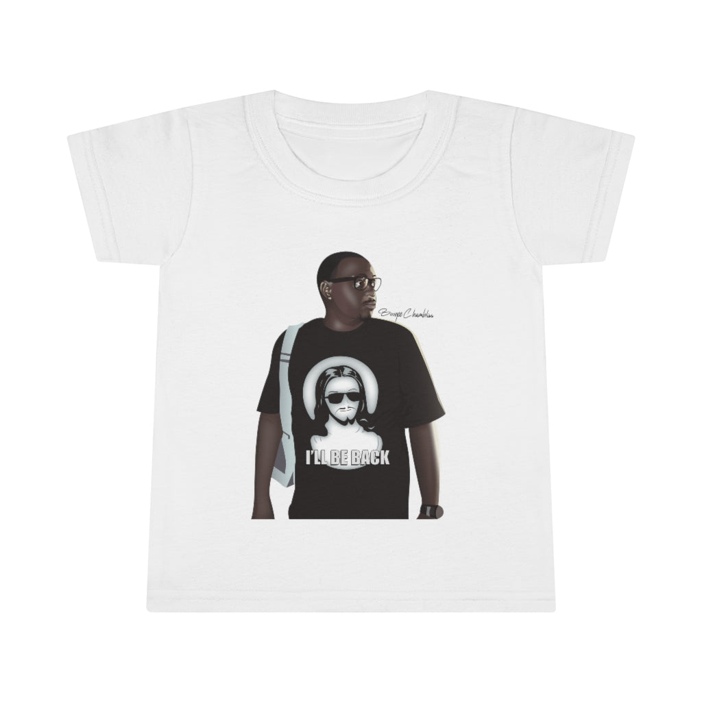 Boogee Chambliss "I’LL BE BACK" Toddler Tee