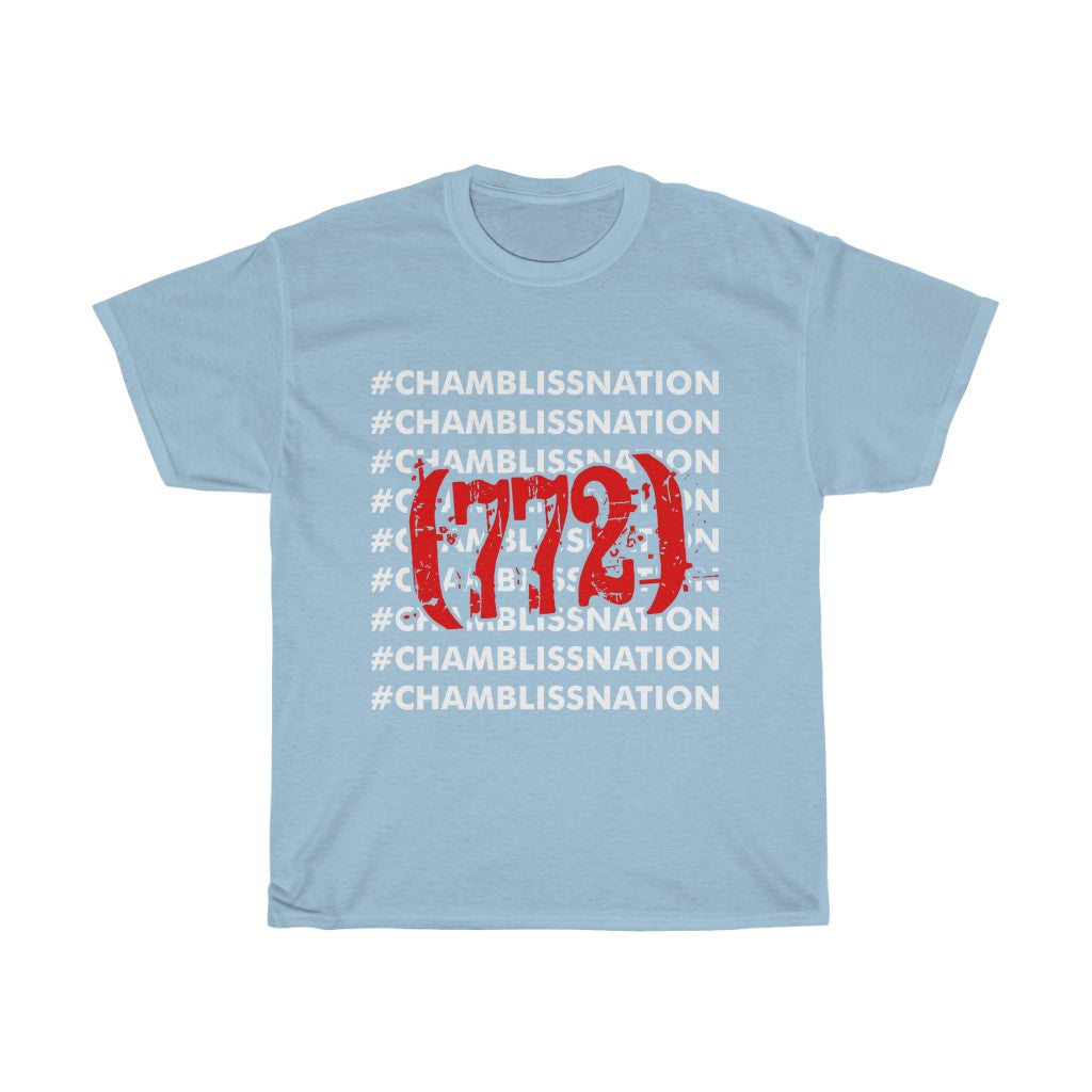 Area Code 772 w/name Tee