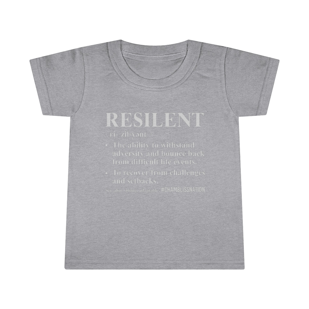 "Resilent" Toddler Tee