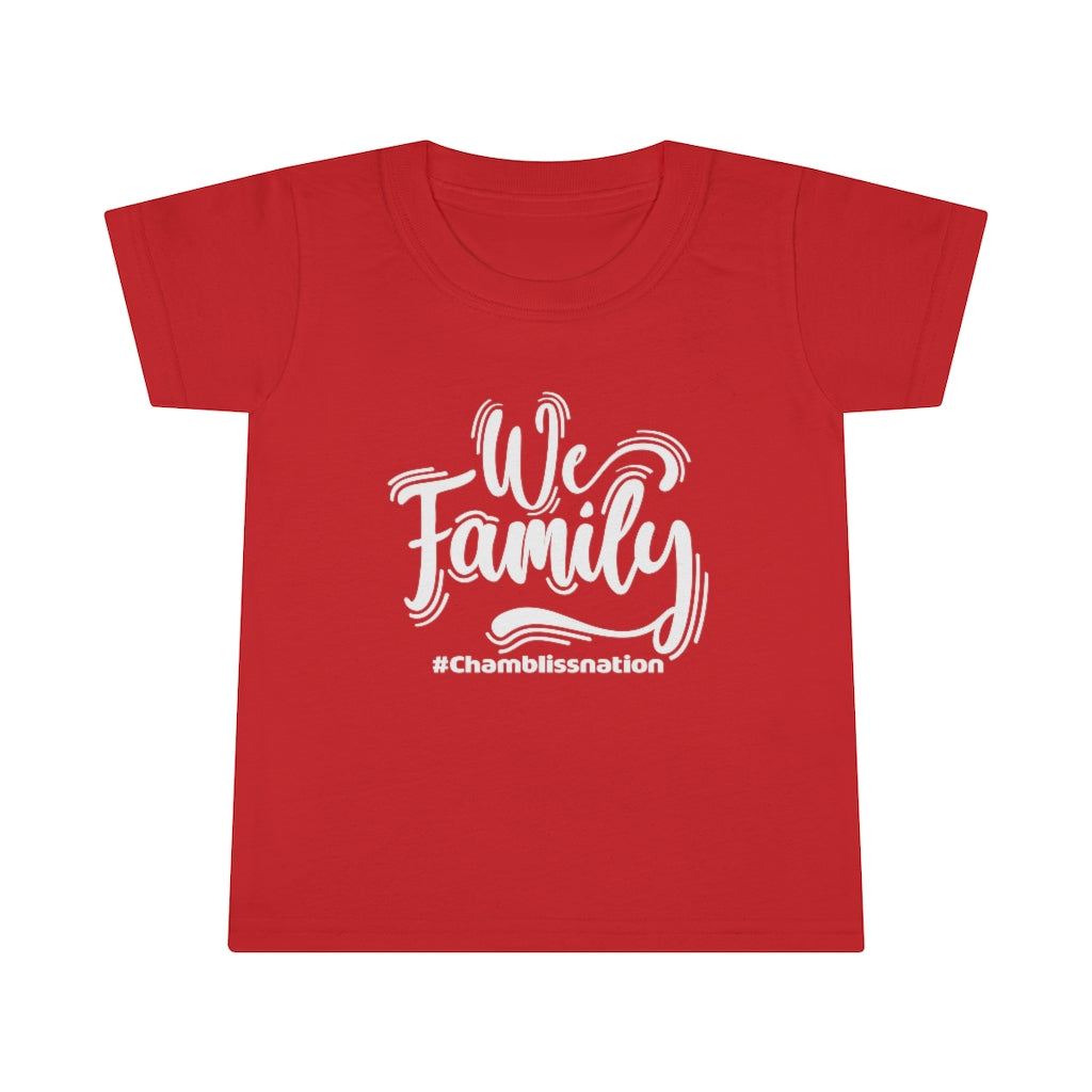 "We Family" Toddler Tee