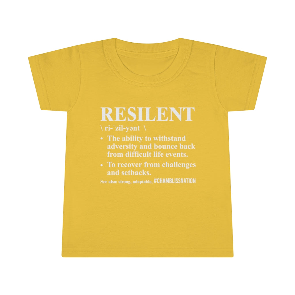 "Resilent" Toddler Tee