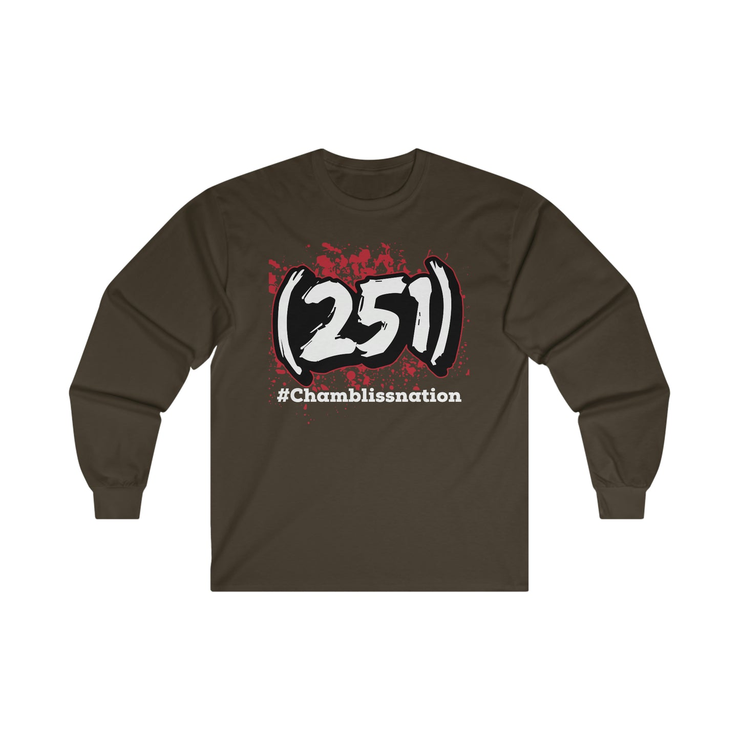 Area Code 251 Long Sleeve Tee