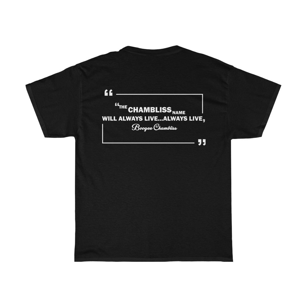 Chamblissnation Tee w/back