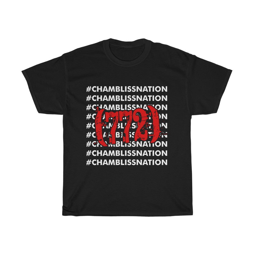 Area Code 772 w/name Tee
