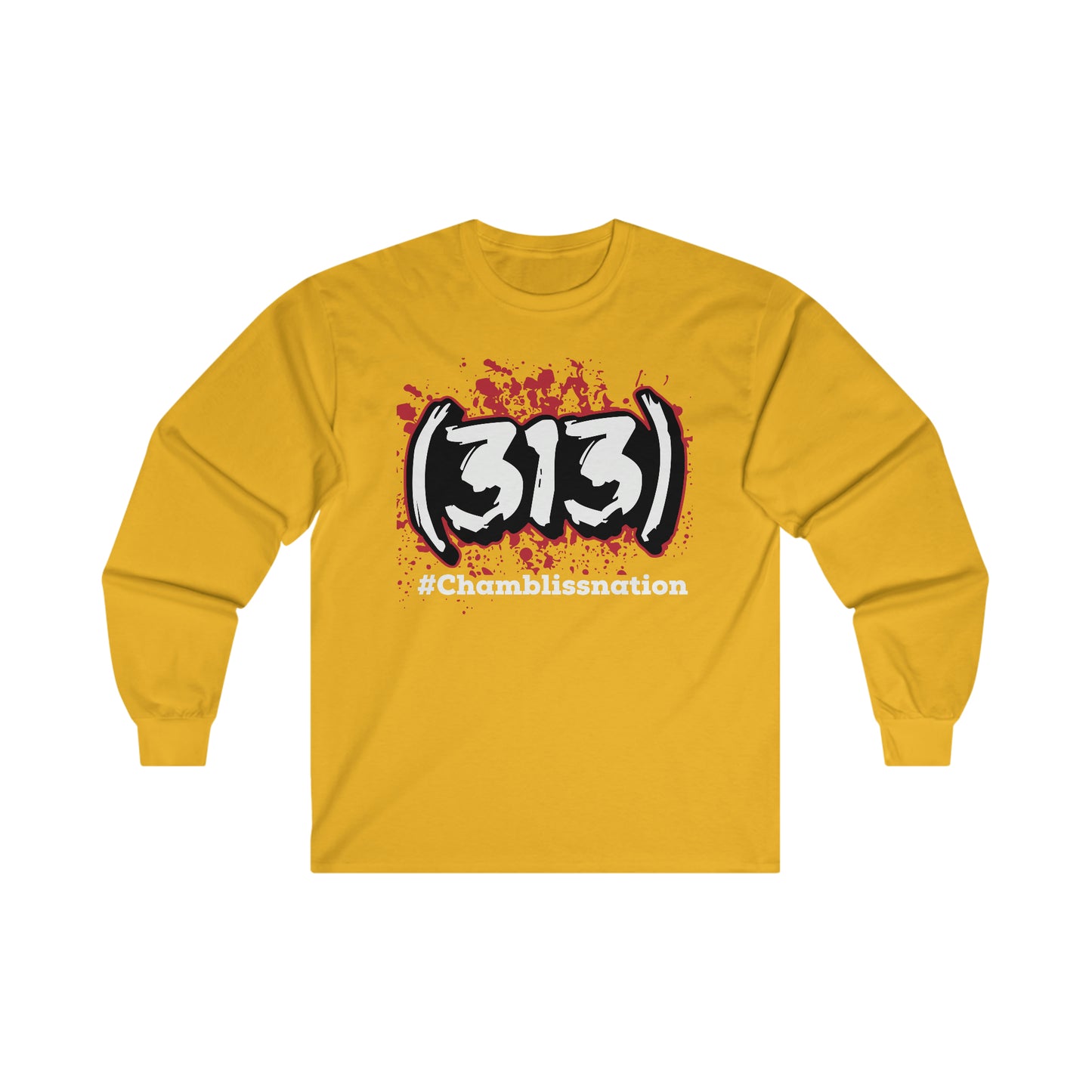 Area Code 313 Long Sleeve Tee