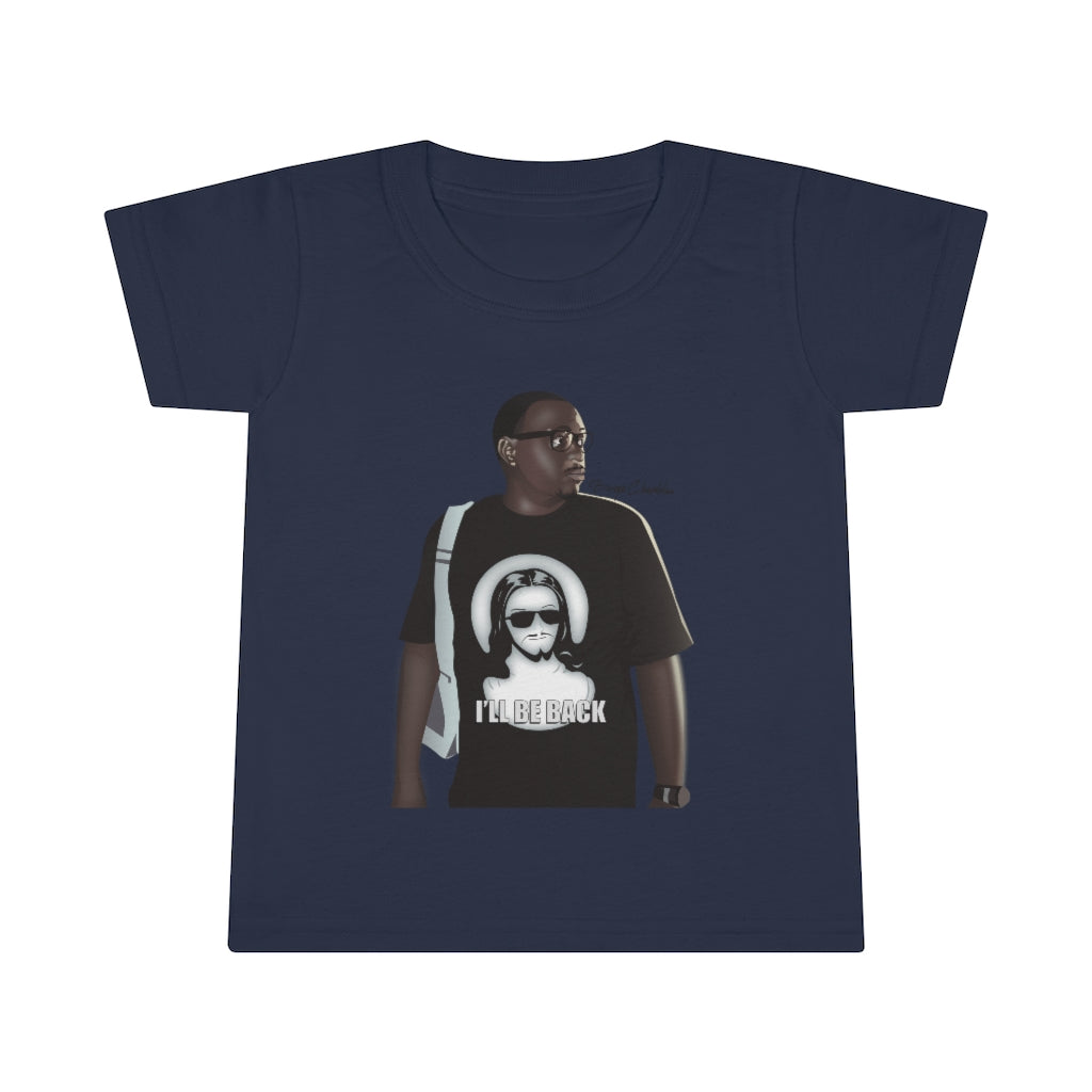 Boogee Chambliss "I’LL BE BACK" Toddler Tee