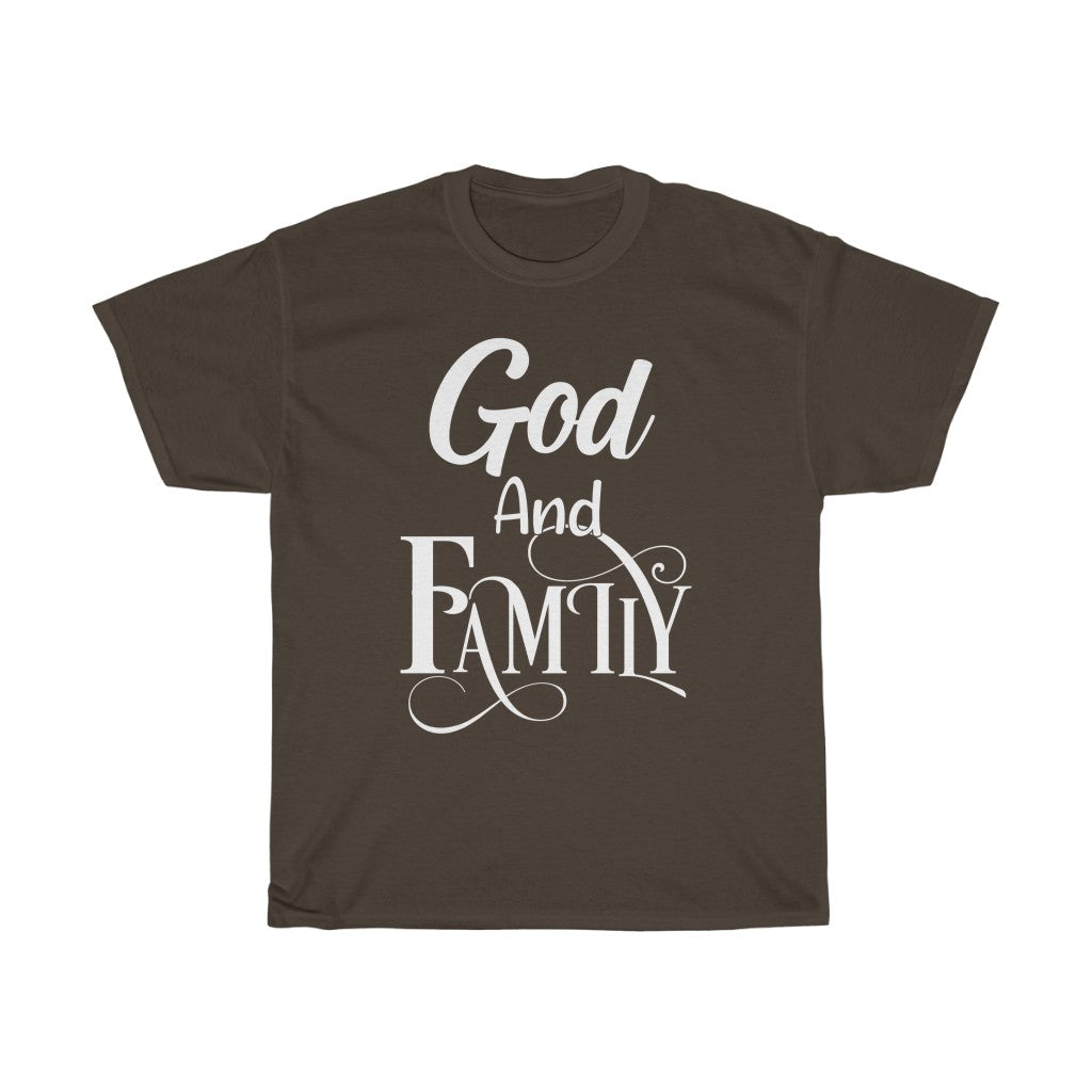 God and Family Tee
