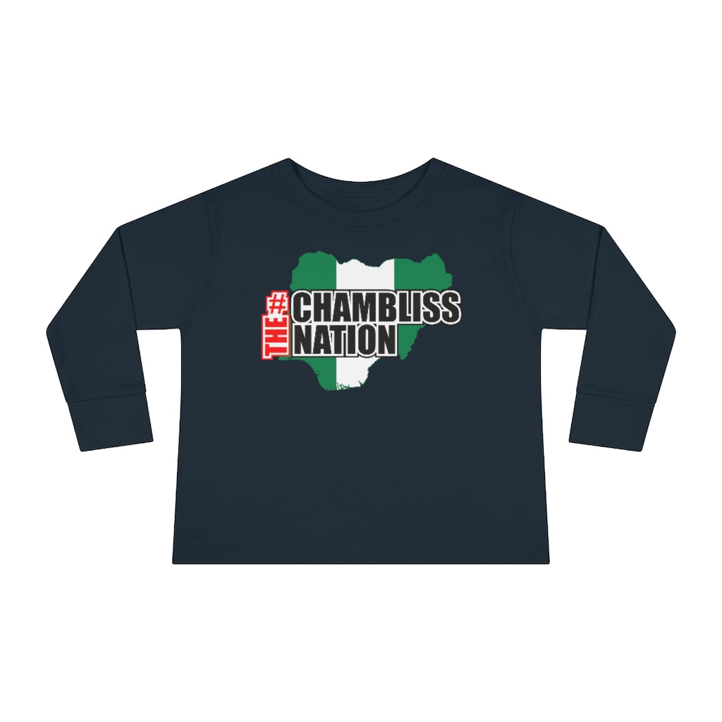 "The Chamblissnation – Nigeria " Toddler Sweatshirt