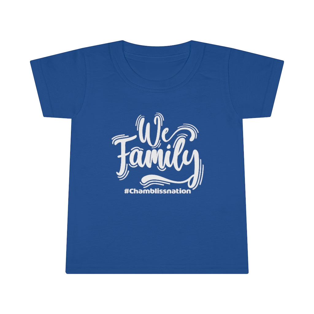 "We Family" Toddler Tee
