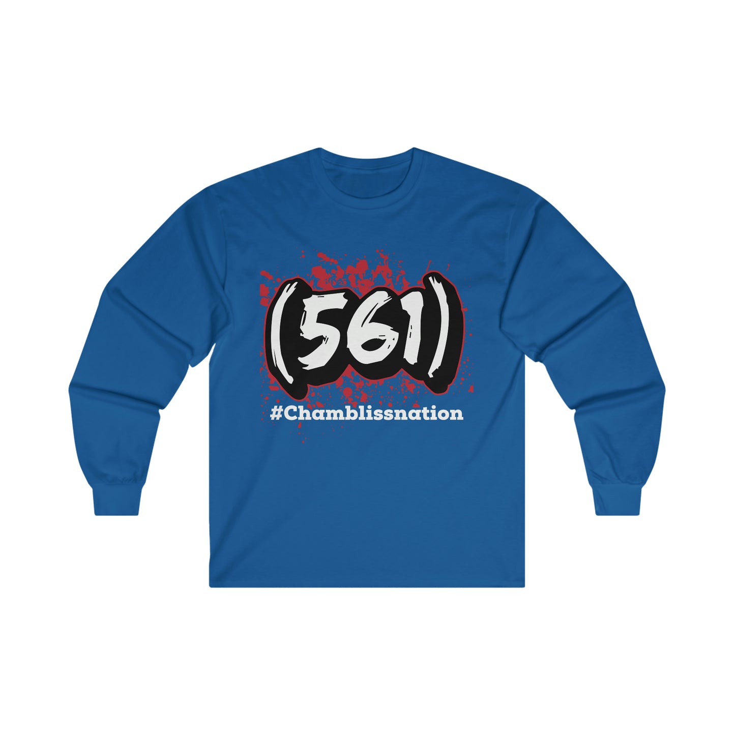 Area Code 561 Long Sleeve Tee