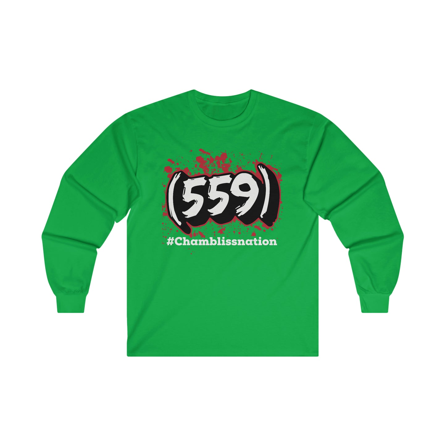 Area Code 559 Long Sleeve Tee