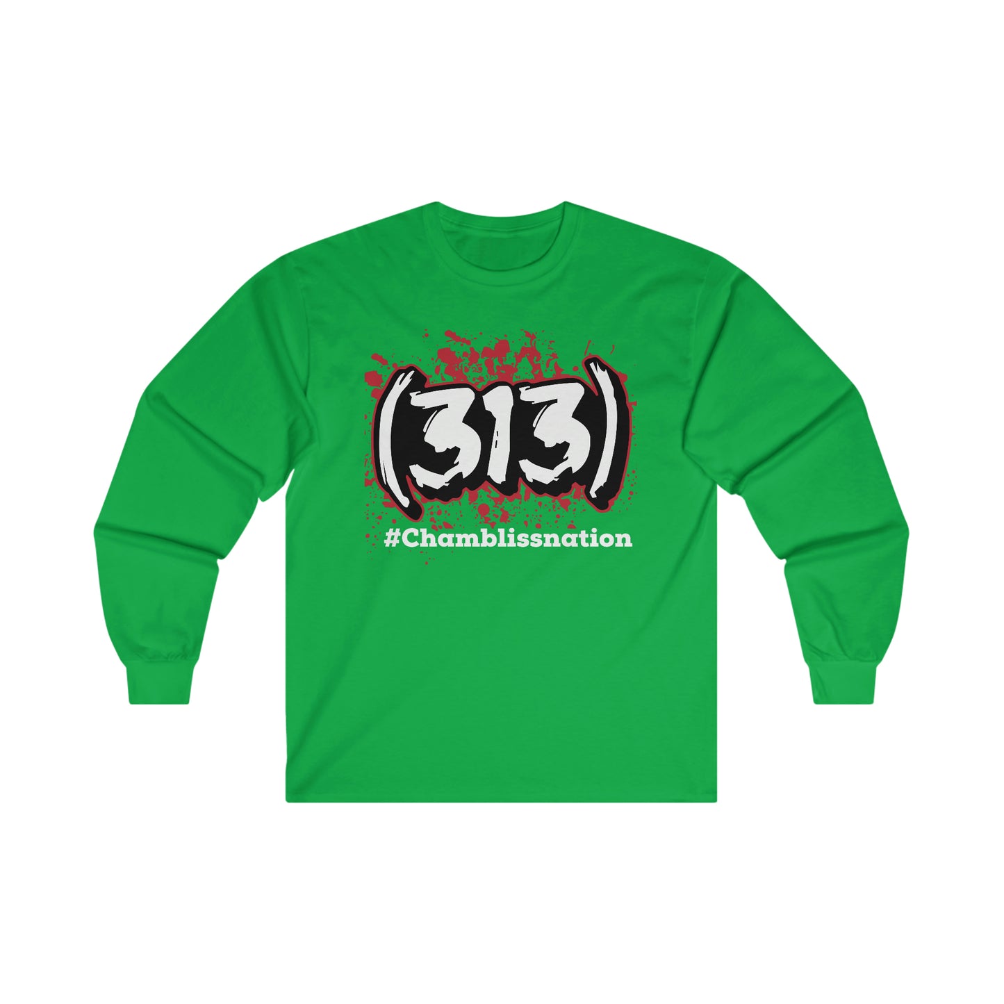 Area Code 313 Long Sleeve Tee