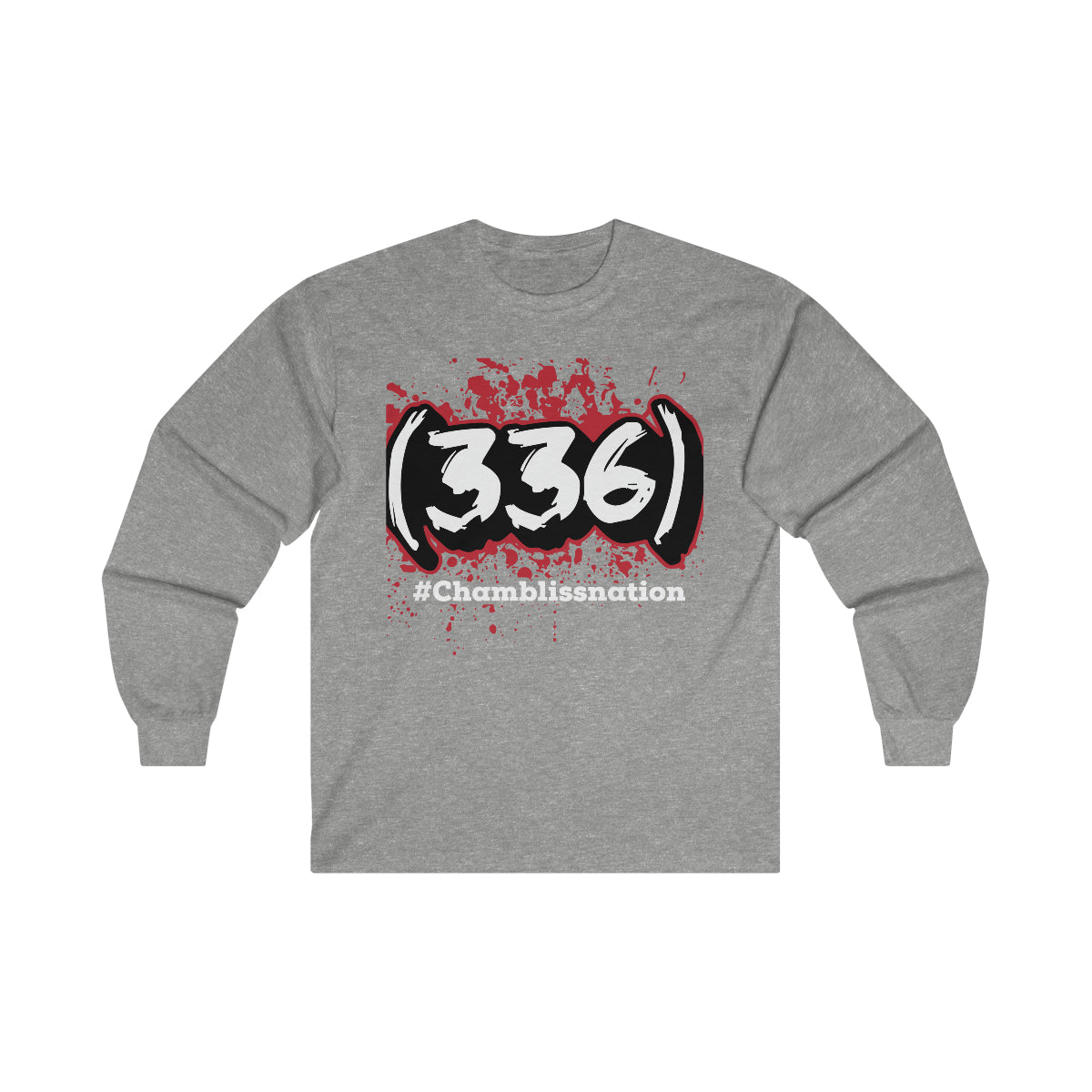 Area Code (336) Long Sleeve Tee