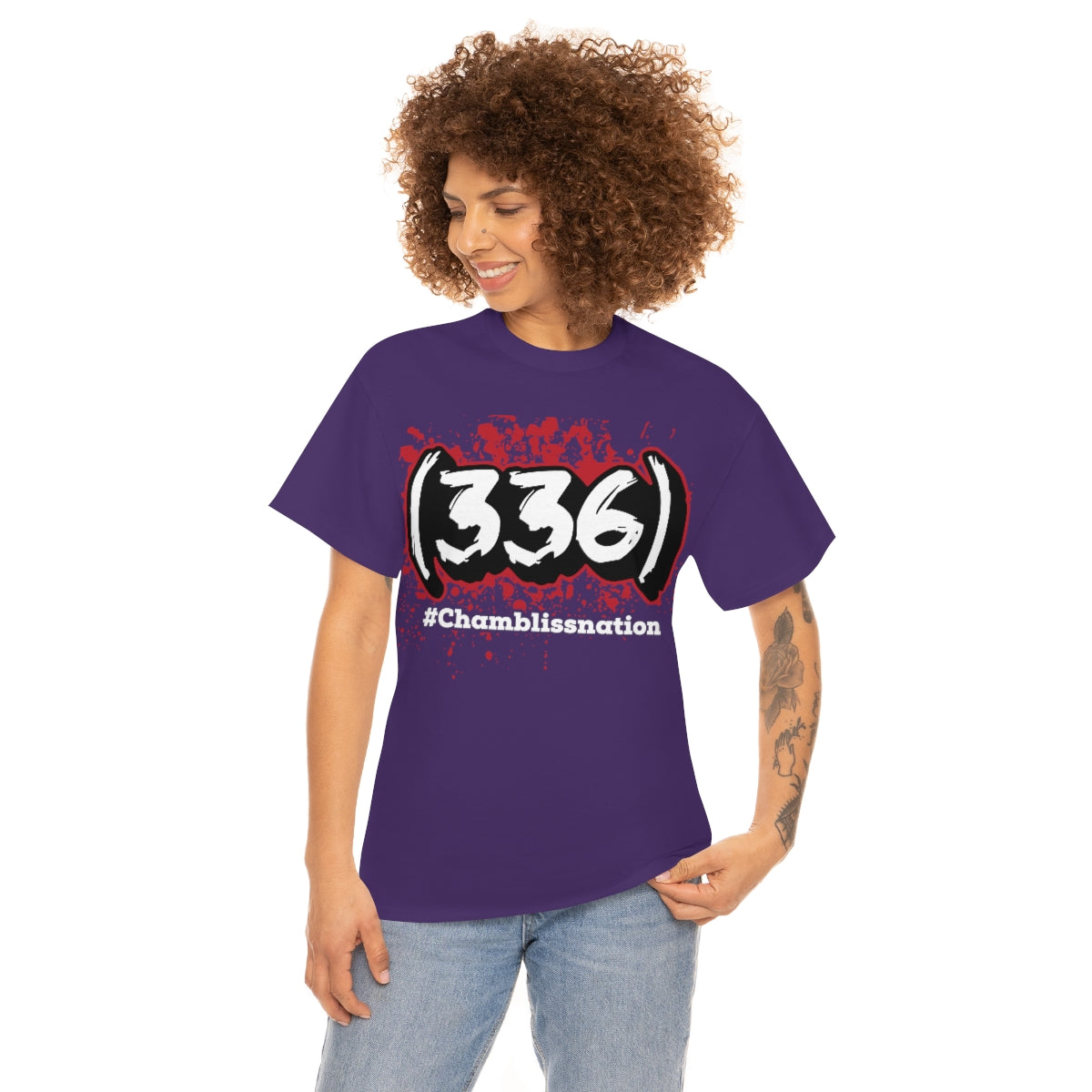 Area Code (336) Tee